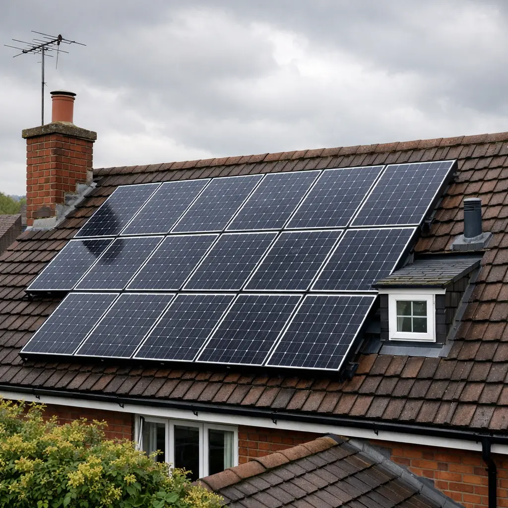 at Night or on Cloudy Days - Can Solar Panels Power Your Whole Home